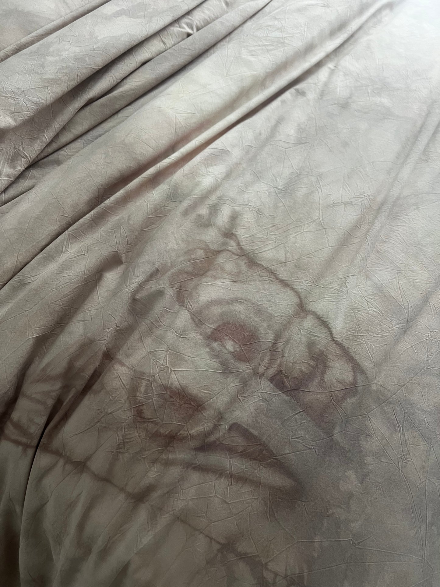 Hand-Dyed Surrender Reverie Duvet Set: Pink Cotton Bedding